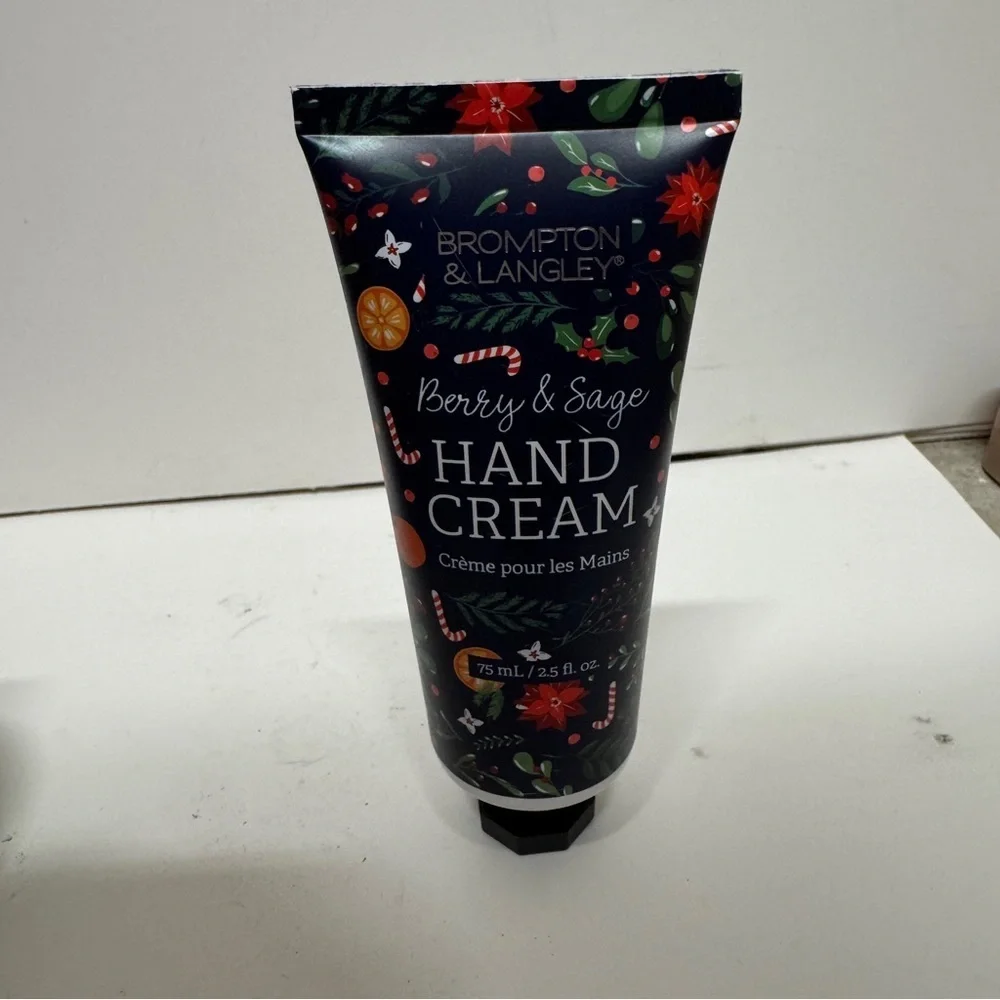 Brompton Langley Berry Sage Hand Cream 2.5 OZ